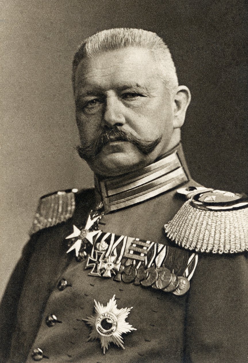 General Feldmarschall von Hindenburg, 1923 von Albert Meyer