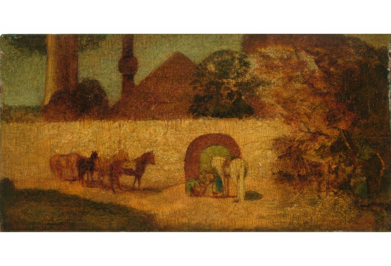 Am Grab des Propheten von Albert Pinkham Ryder