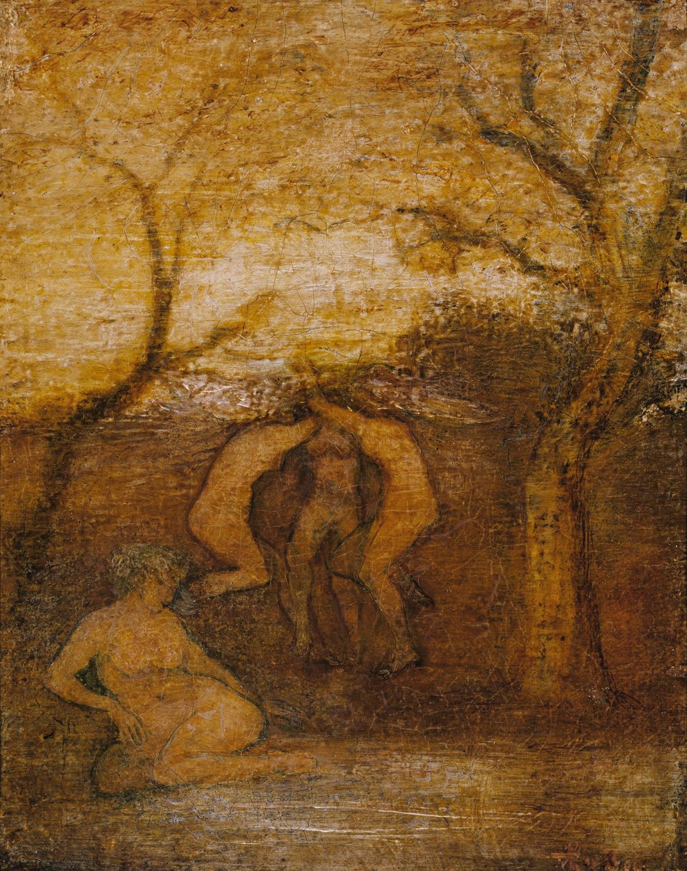 Tanzende Dryaden von Albert Pinkham Ryder