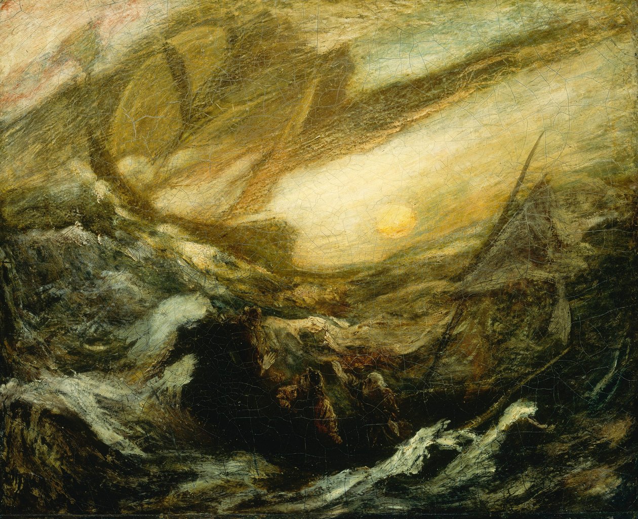 Fliegender Holländer von Albert Pinkham Ryder