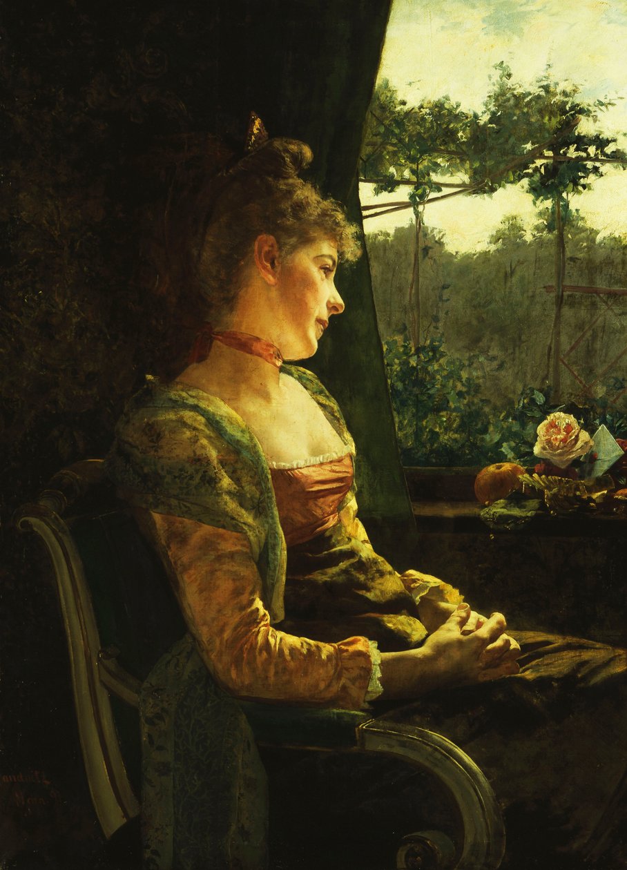 Tagträume, 1891 von Albert Raudnitz