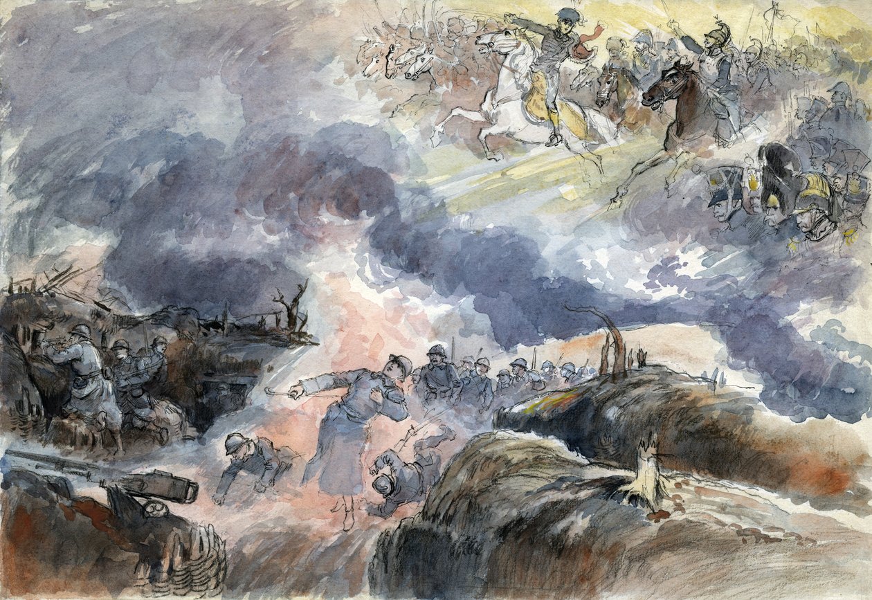 Die zwei Murats. 1914-1918 von Albert Robida
