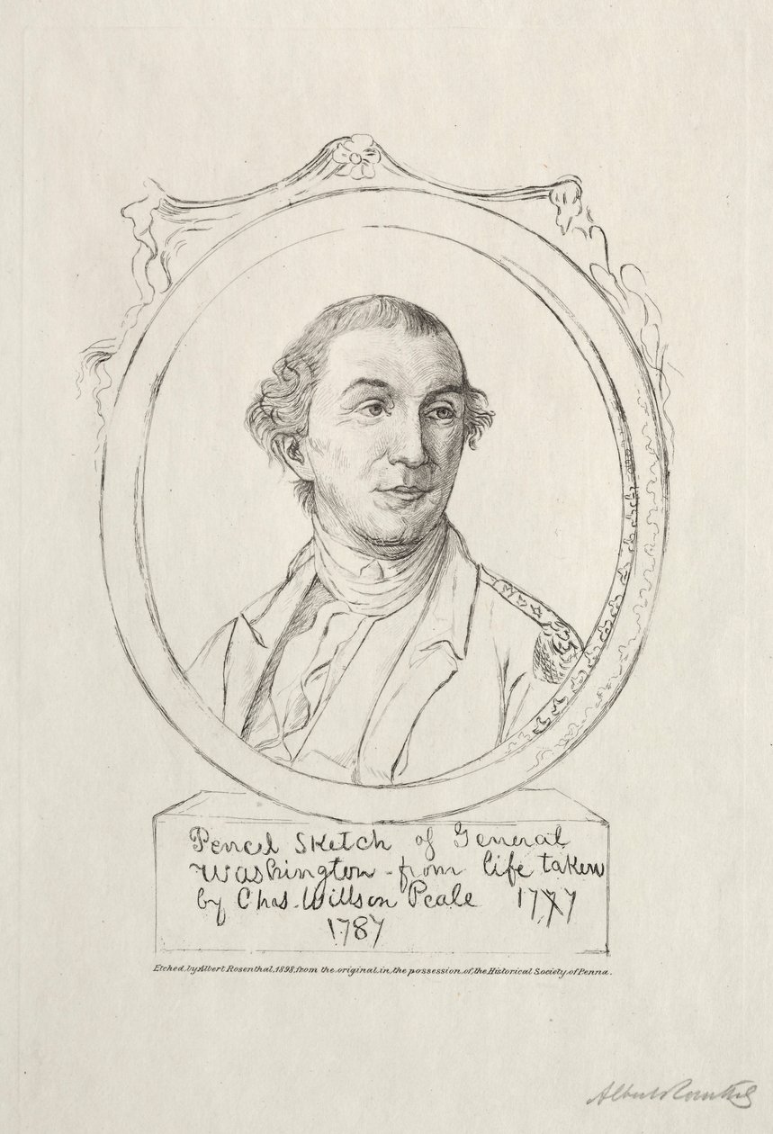George Washington von Albert Rosenthal