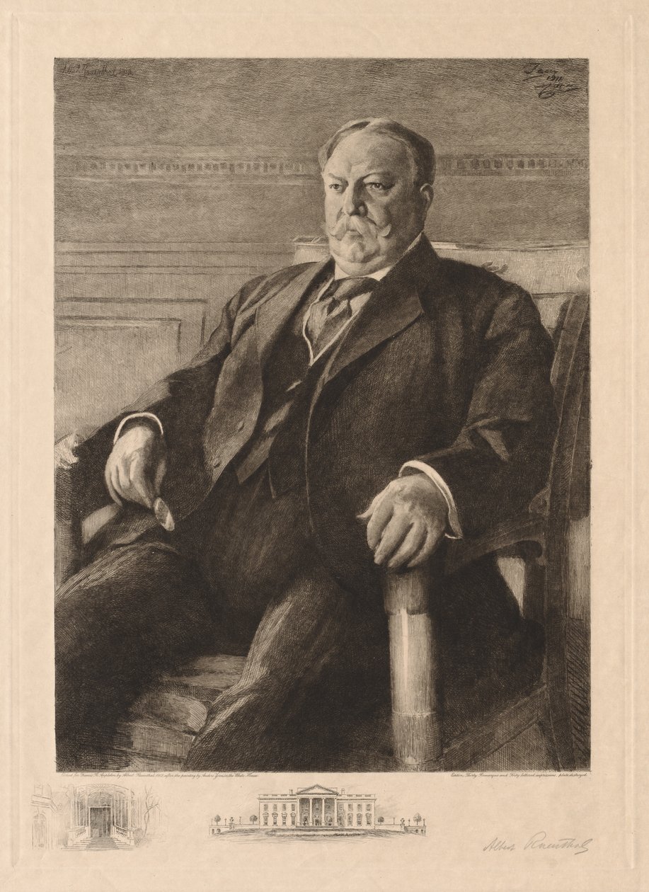 William H. Taft von Albert Rosenthal