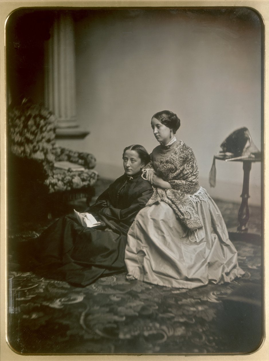 Der Brief, ca. 1850 (Foto) von Albert Sands