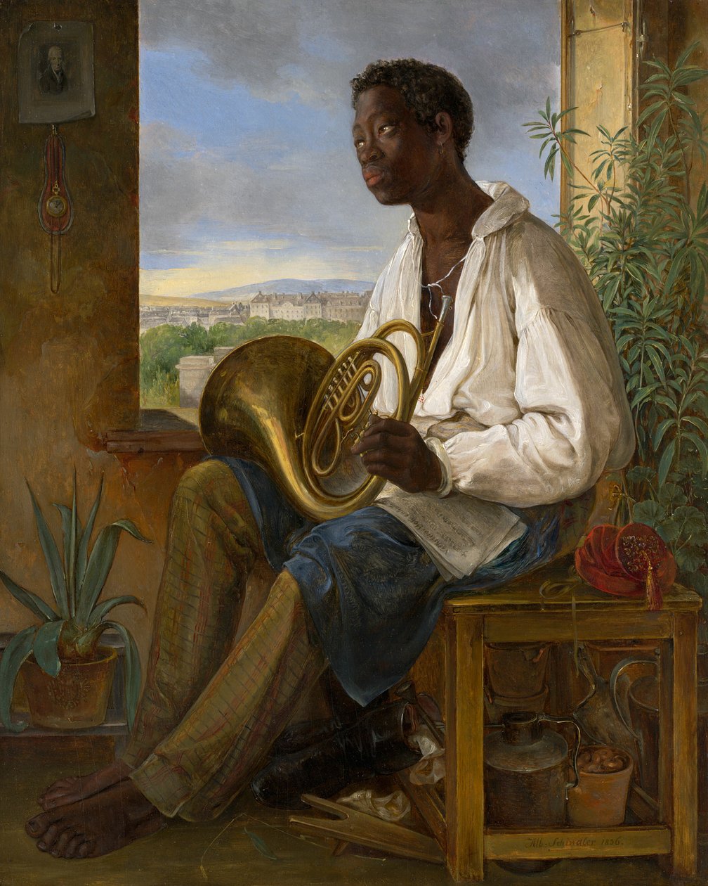 Porträt von Emmanuel Rio von Albert Schindler