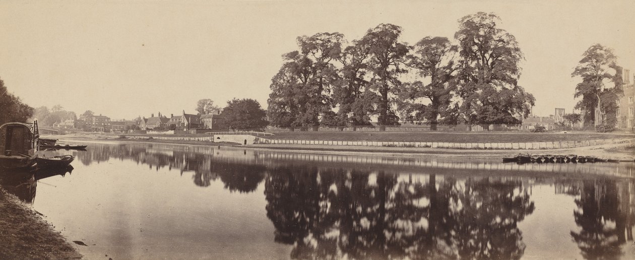 Hampton Court (Zweite Ansicht), 1862 von Albert Victor Prout
