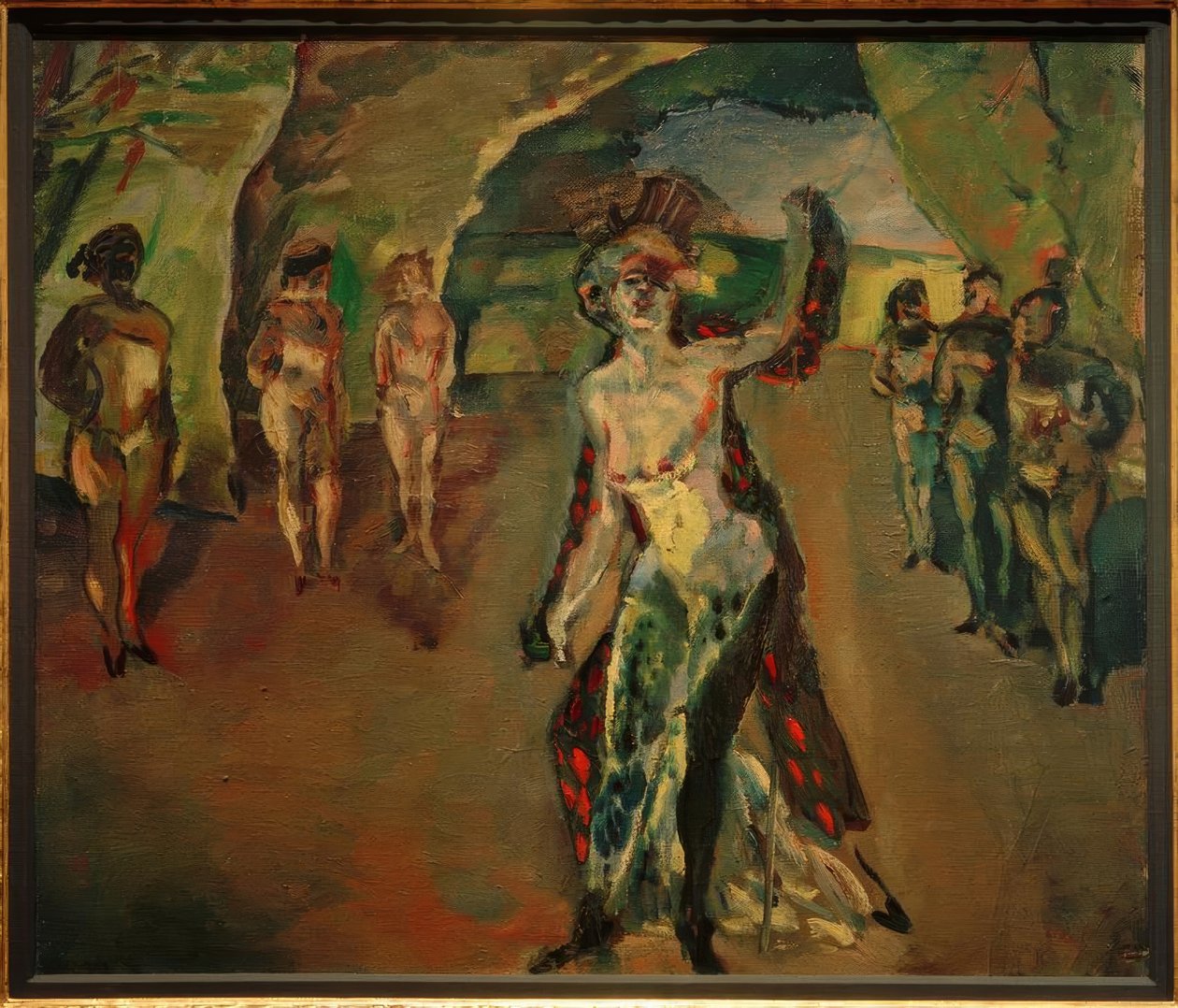 Sängerin von Albert Weisgerber