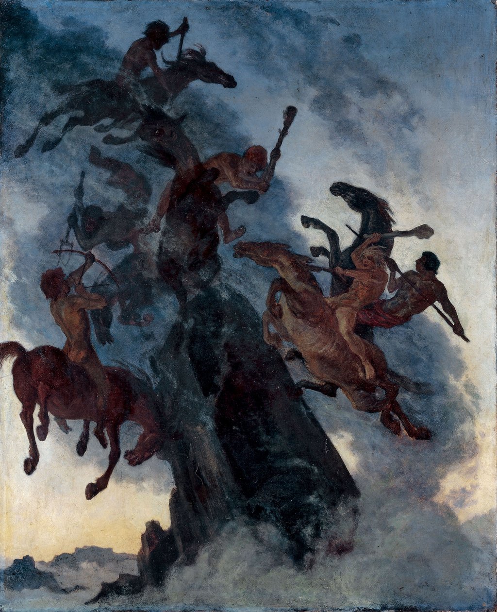 Nebelreiter von Albert Welti