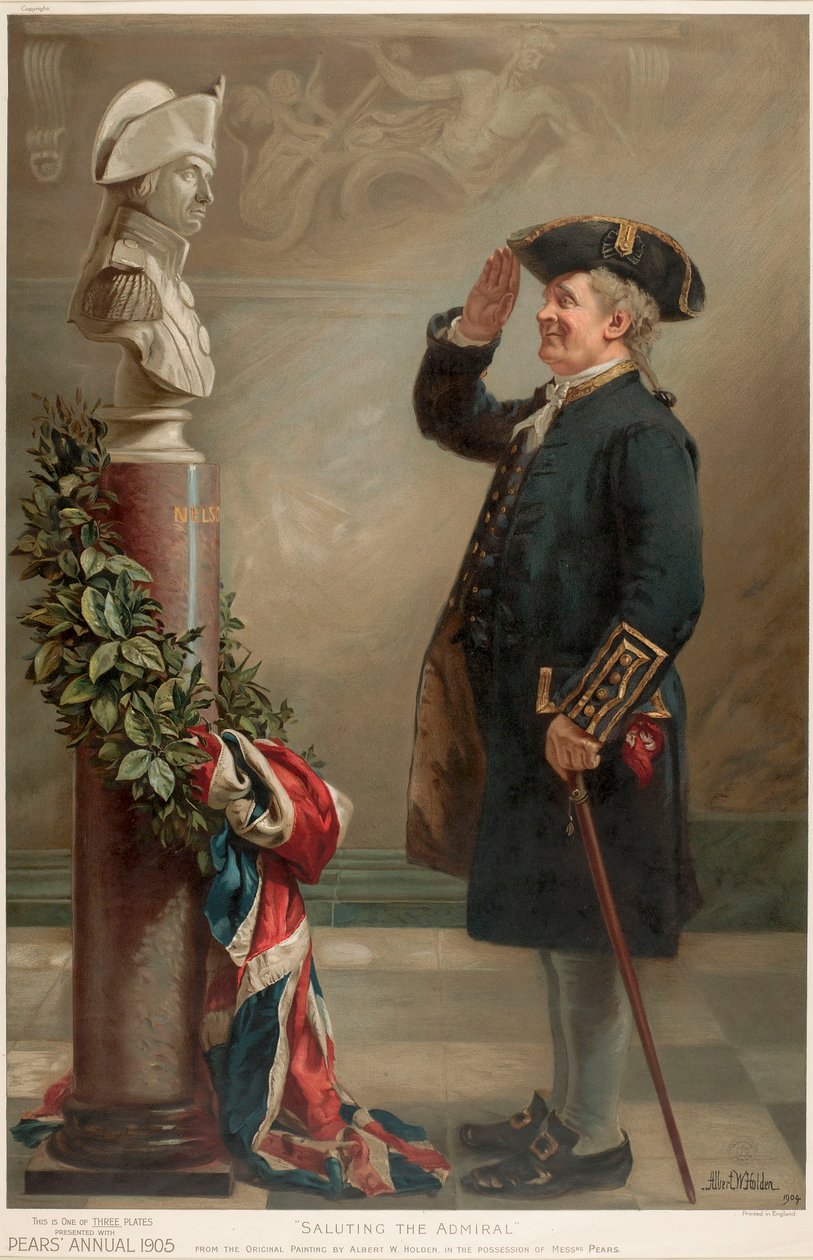 Den Admiral grüßen von Albert William (after) Holden