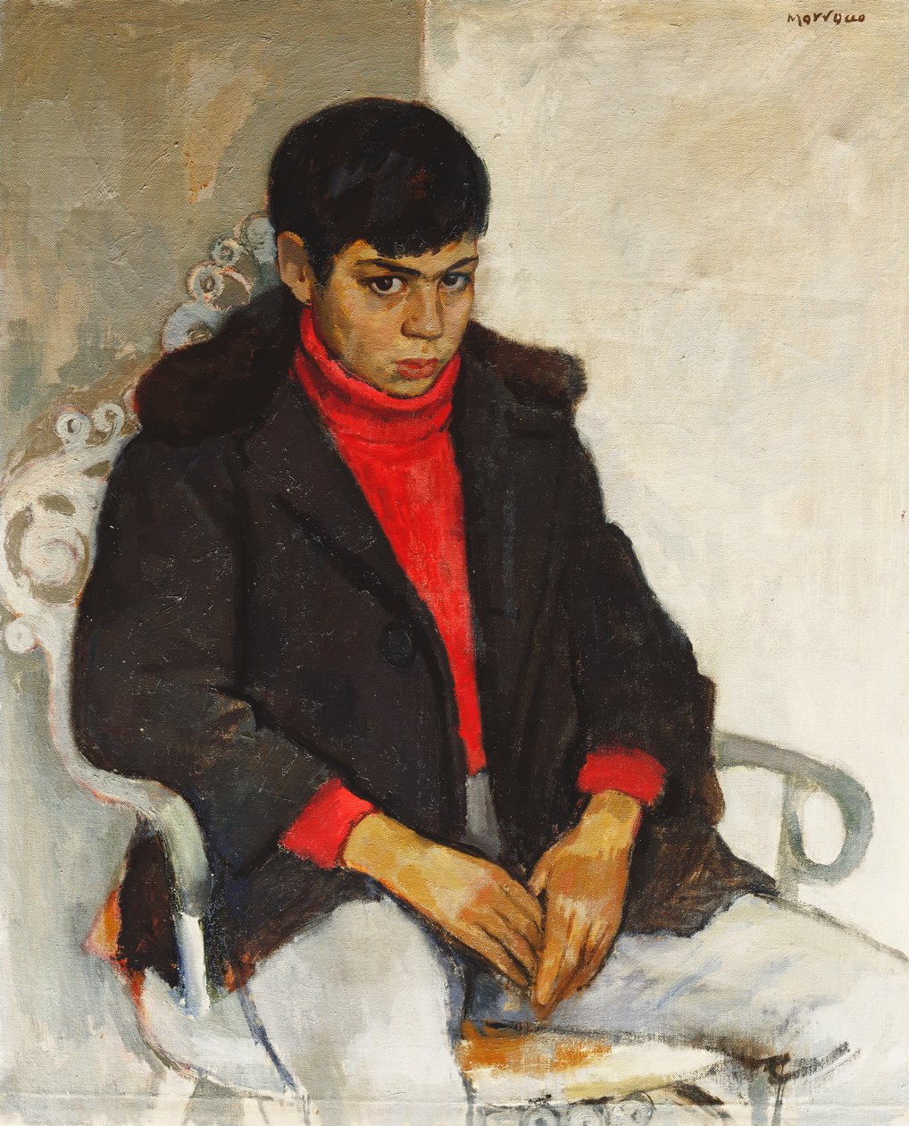 Porträt von Laurie Morrocco von Alberto Morrocco