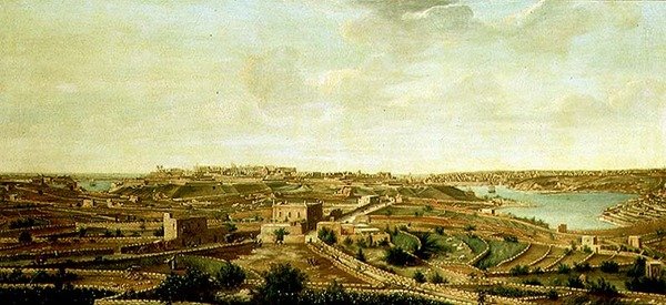 Blick auf Valetta, Malta von Alberto Pullicino