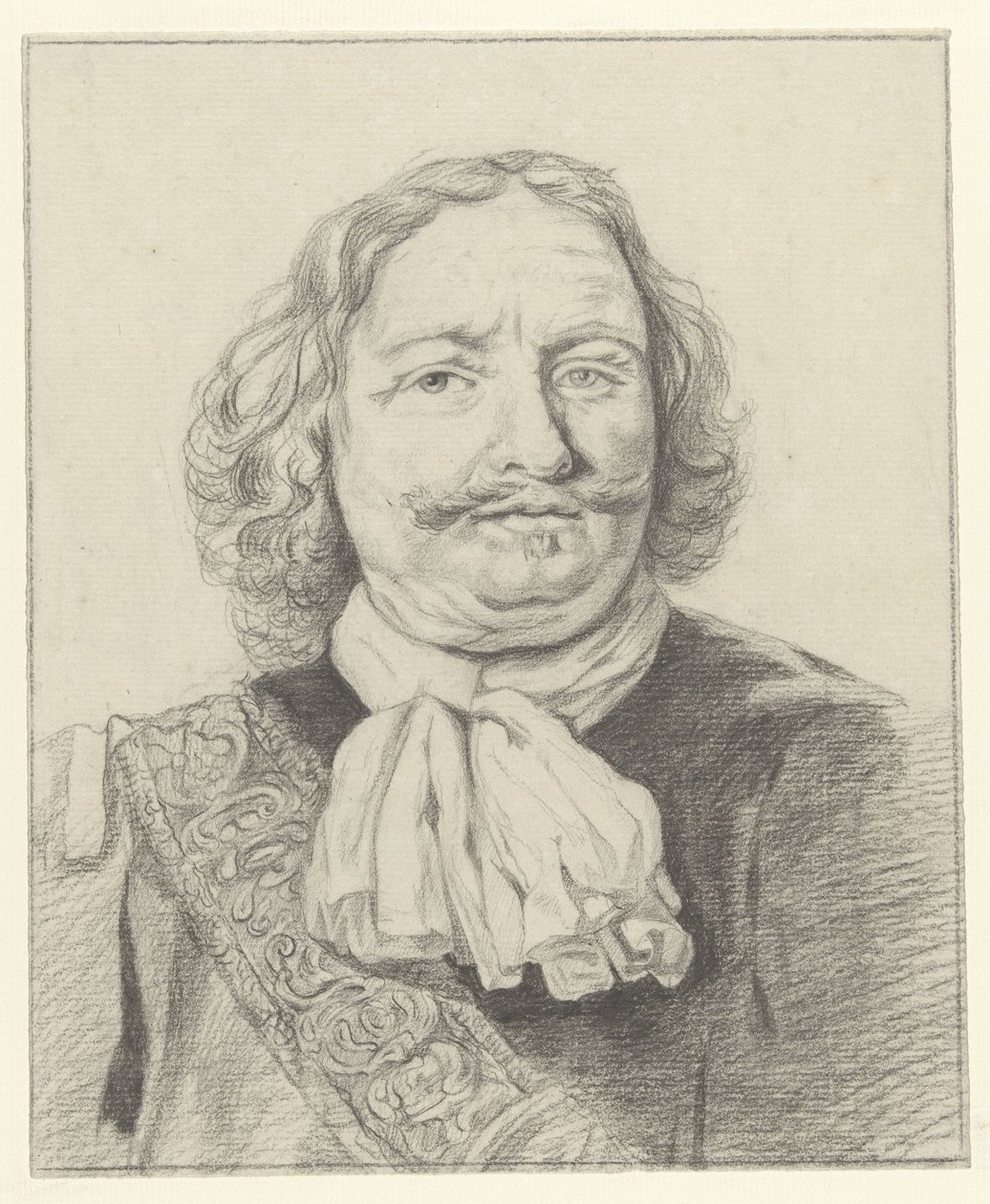 Porträt von Egbert Meussen Kortenaer von Albertus Brondgeest