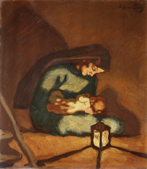 Madonna von Albin Egger Lienz