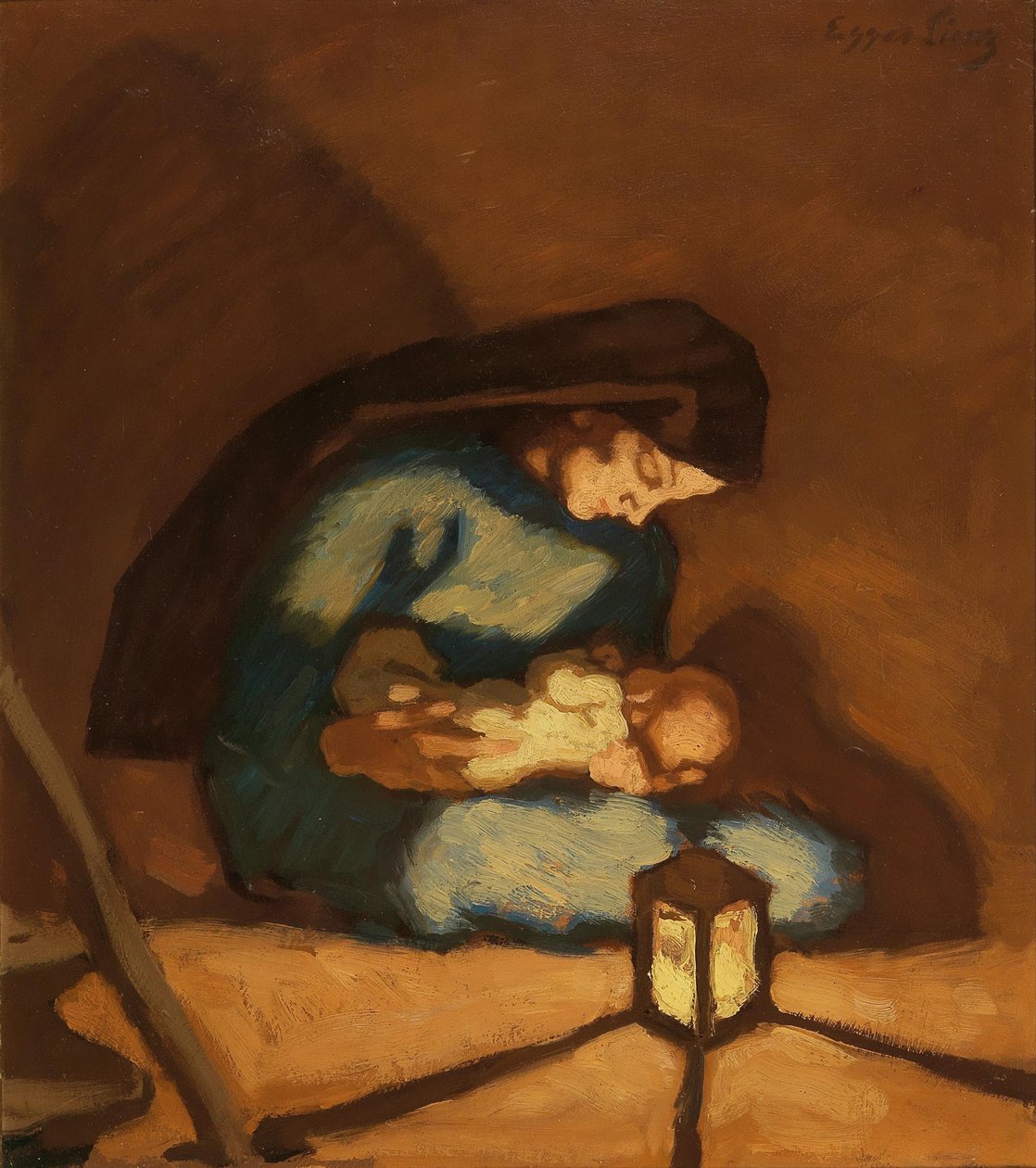 Madonna, ca. 1922 von Albin Egger Lienz