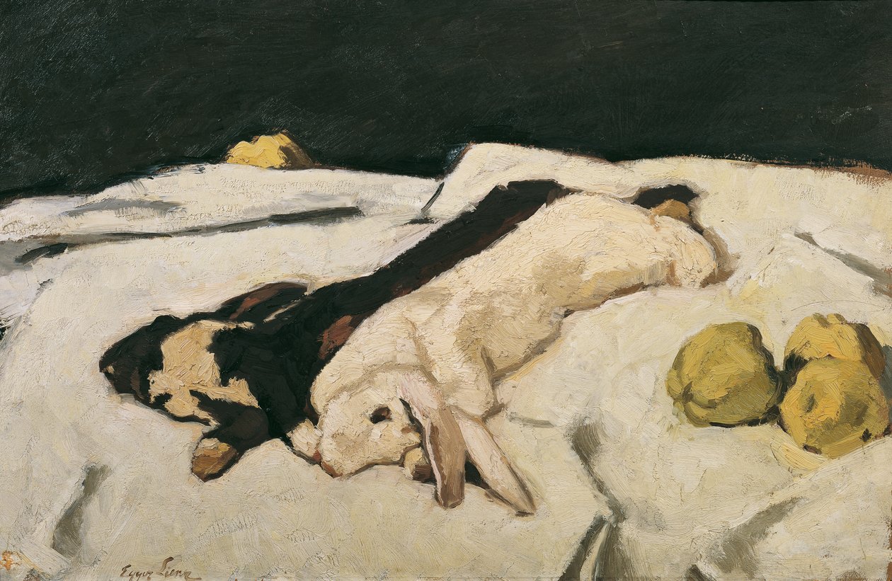 Tote Hasen von Albin Egger Lienz