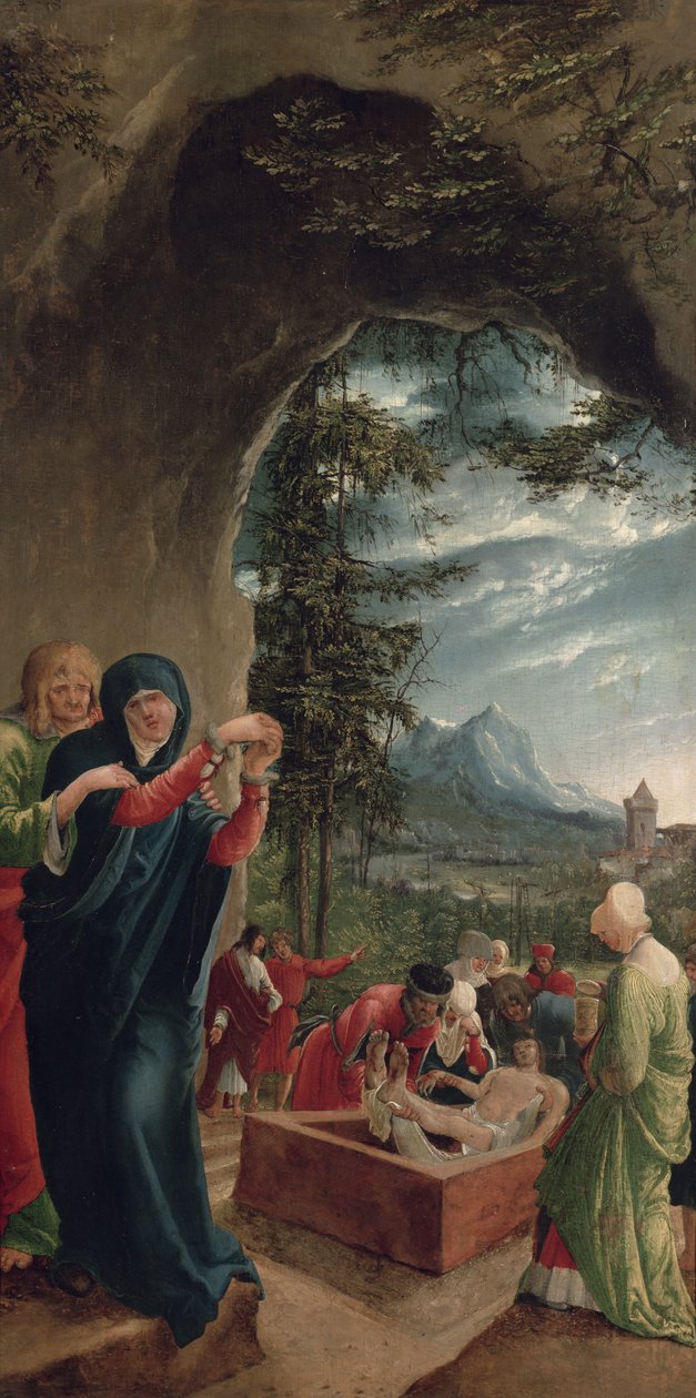 Grablegung Christi, 1518 von Albrecht Altdorfer