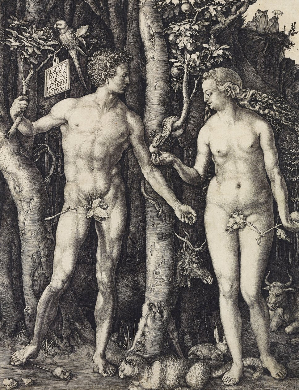 Adam und Eva von Albrecht Dürer