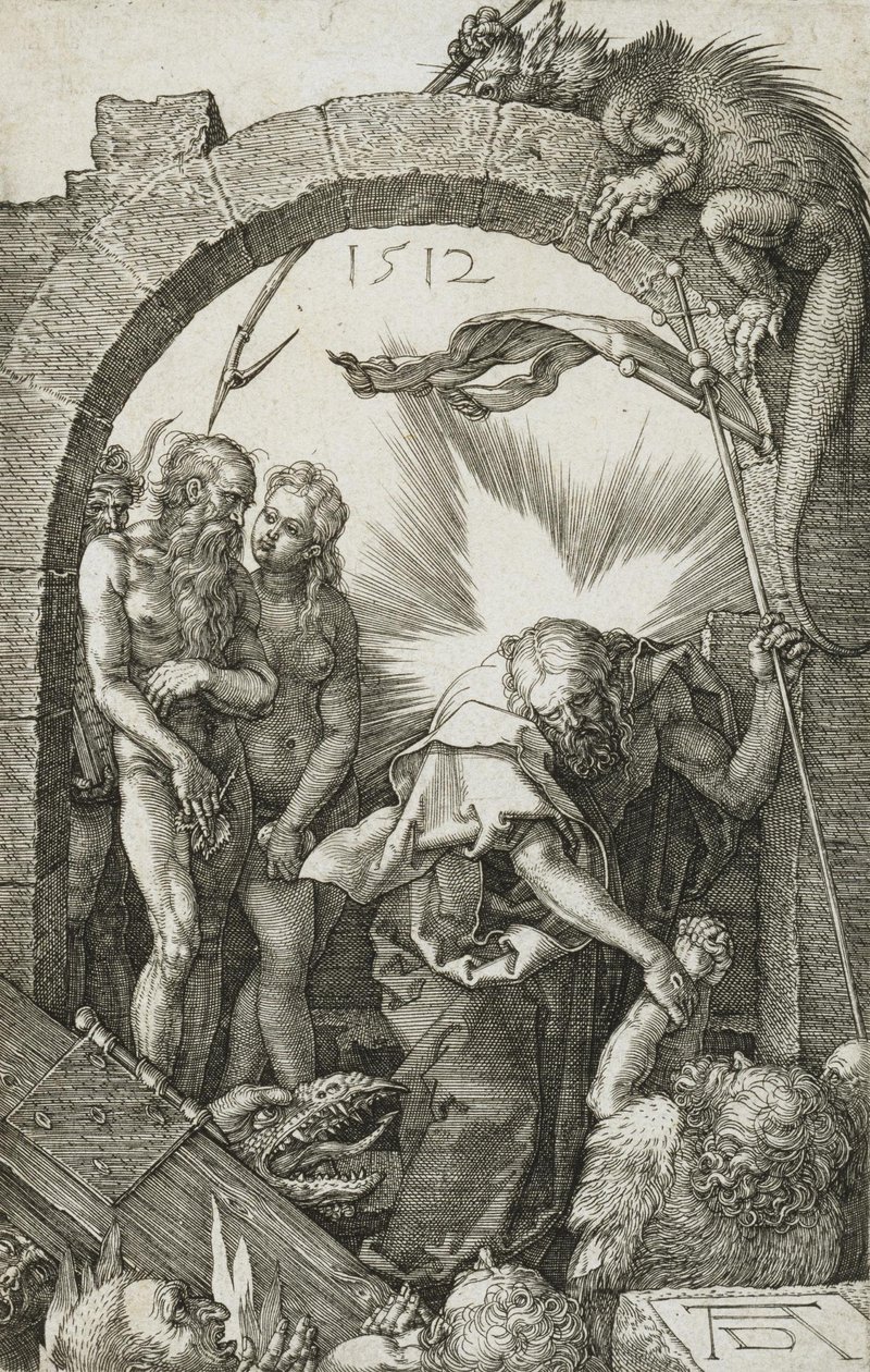 Christus in der Vorhölle von Albrecht Dürer