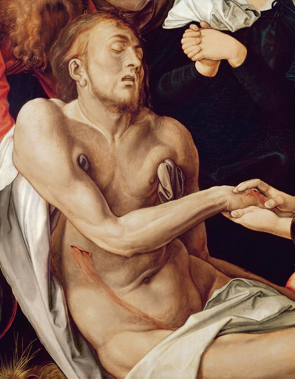 Lamentation für Christus (Detail) von Albrecht Dürer