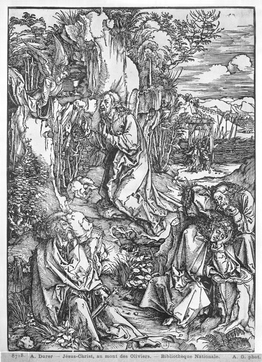 Jesus Christus am Ölberg von Albrecht Dürer