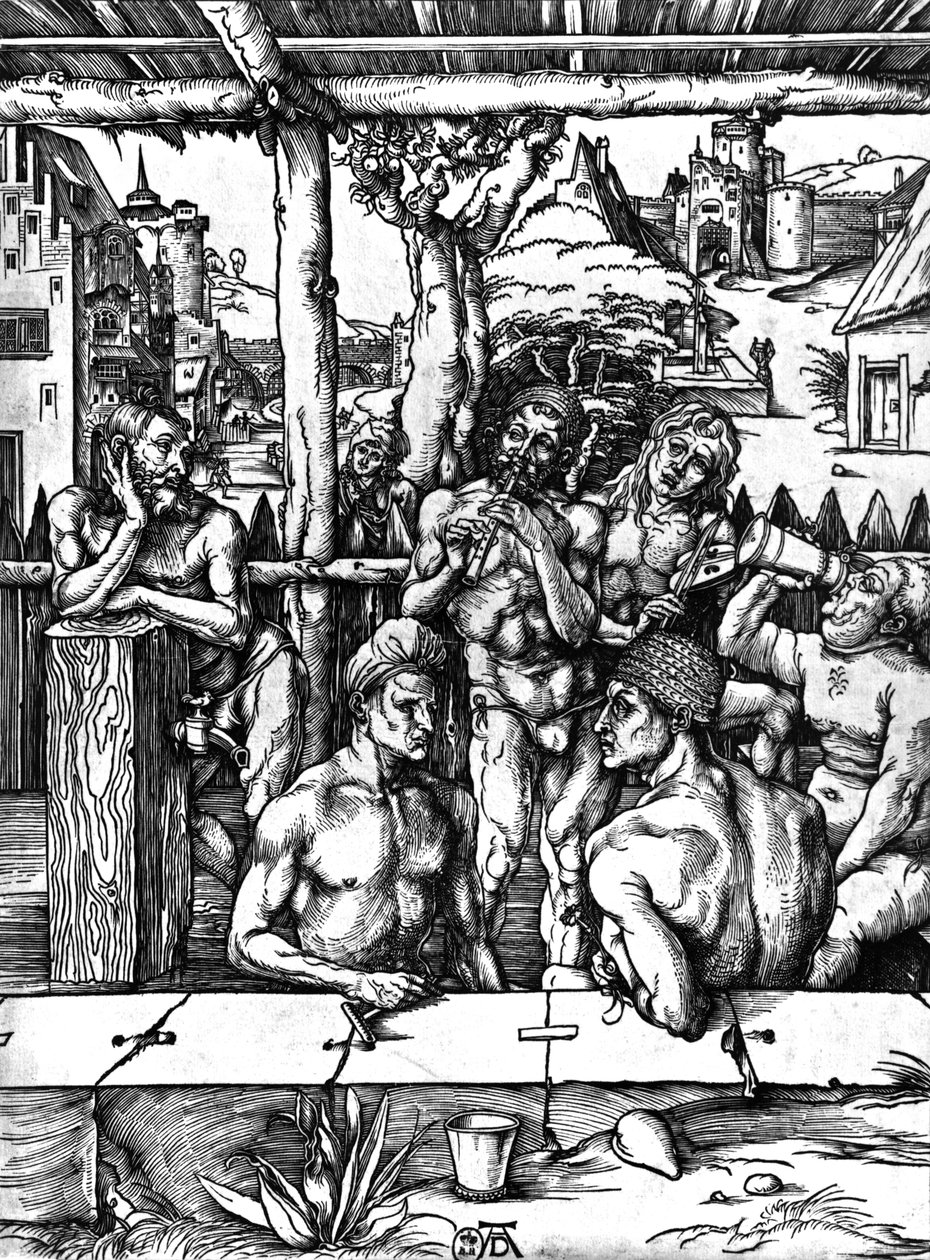 Das Männerbad, ca. 1498 von Albrecht Dürer