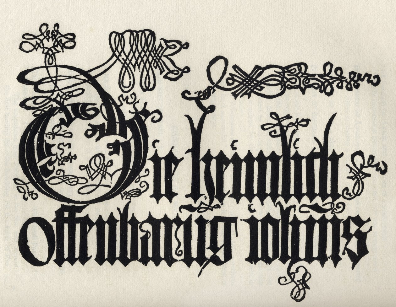Titelseite zur Apokalypse des Heiligen Johannes, aus 