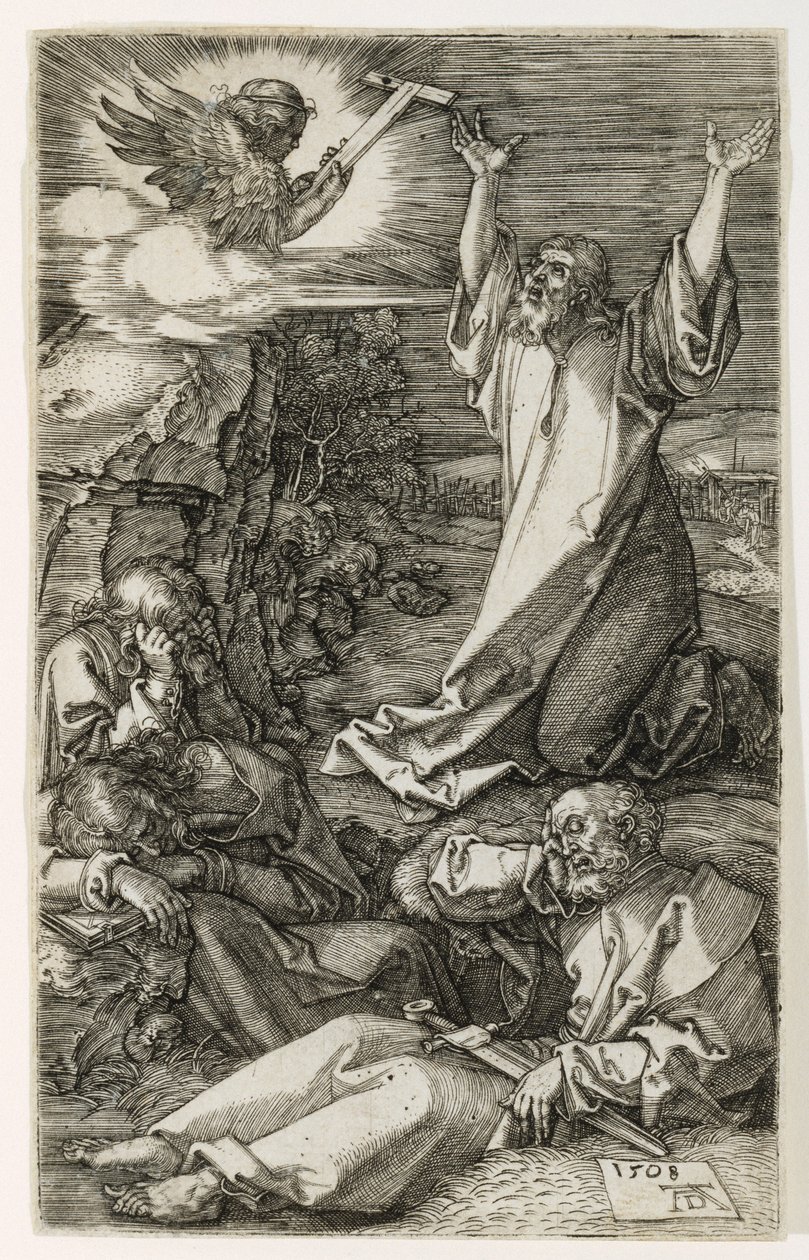 Christus am Ölberg von Albrecht Dürer