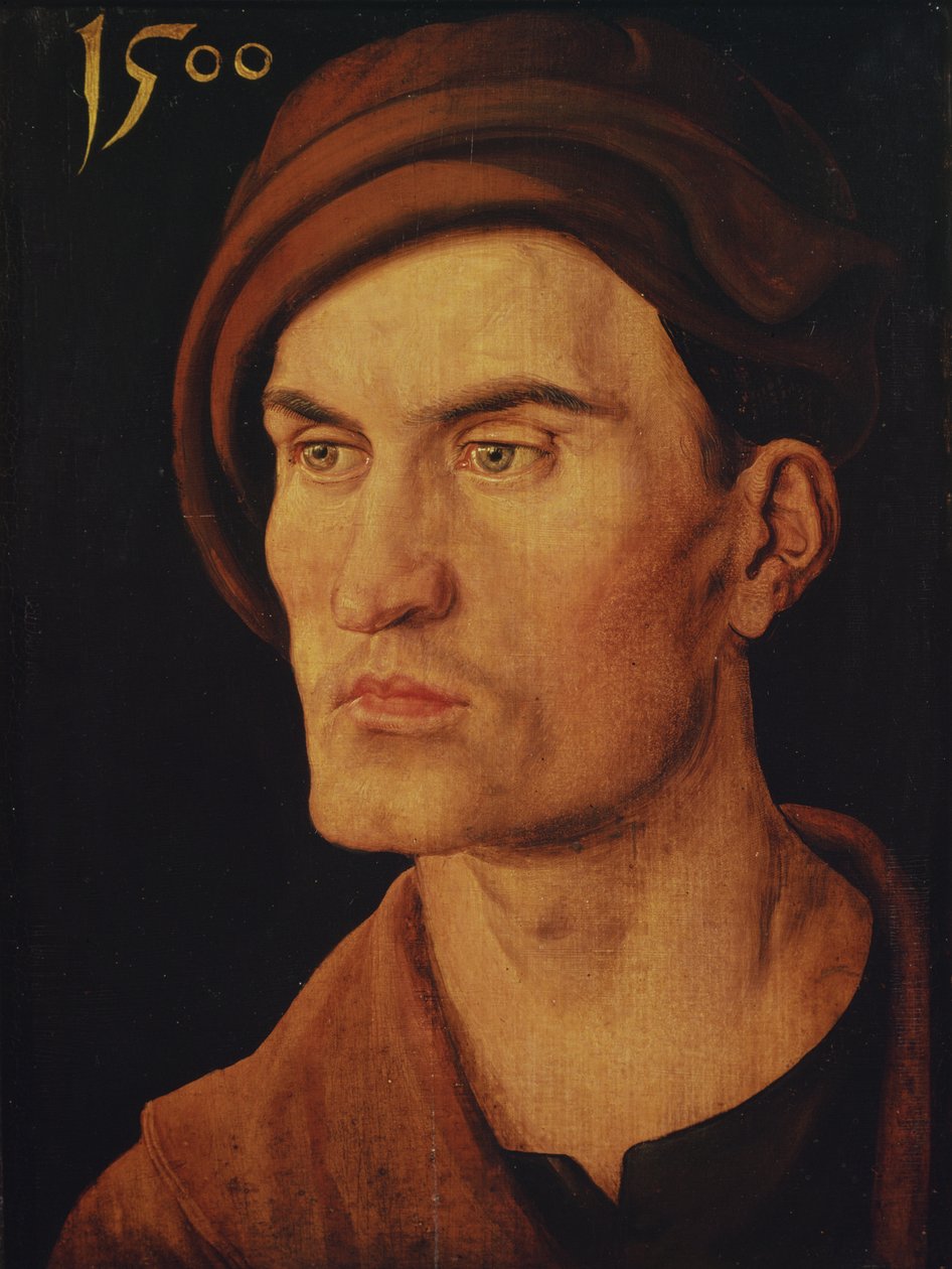 Porträt eines jungen Mannes von Albrecht Dürer