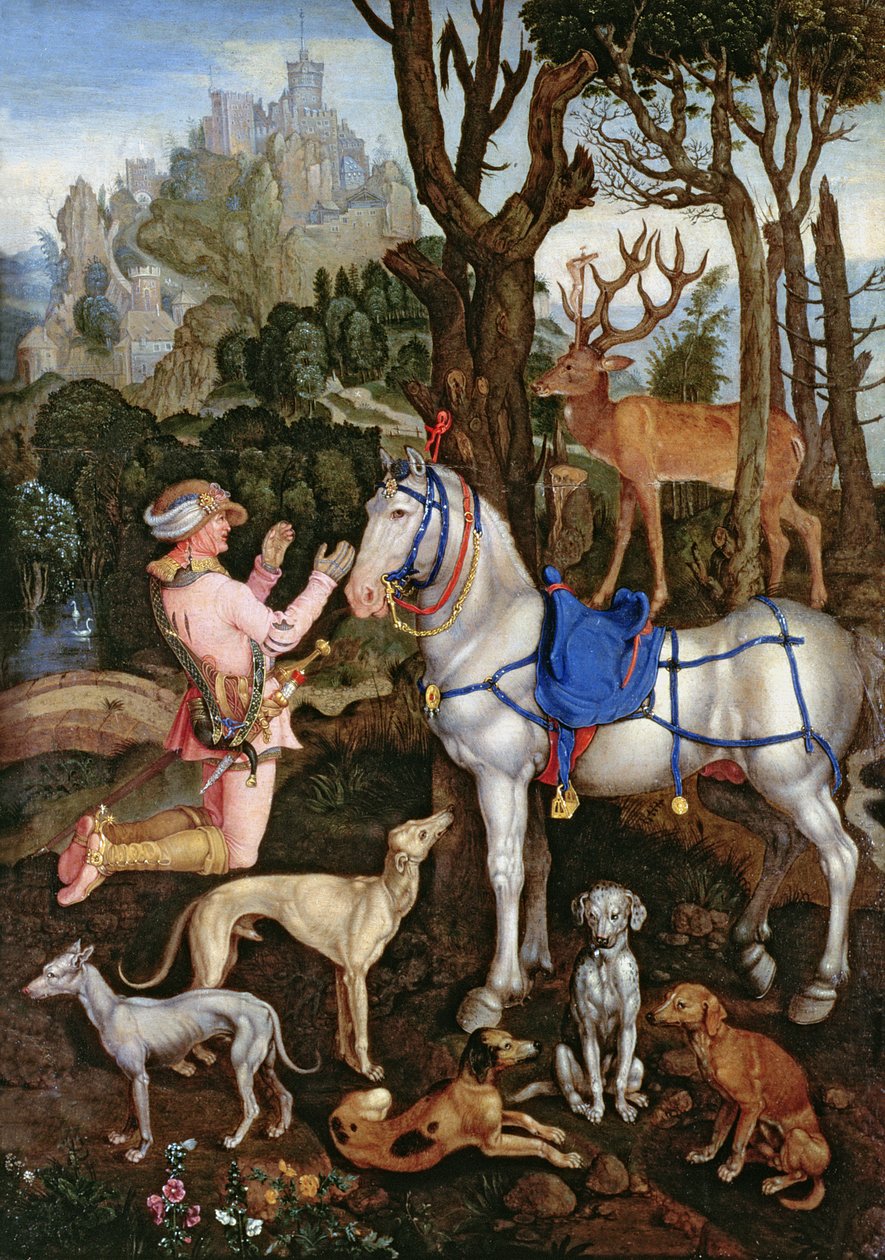 St. Hubertus von Albrecht Dürer