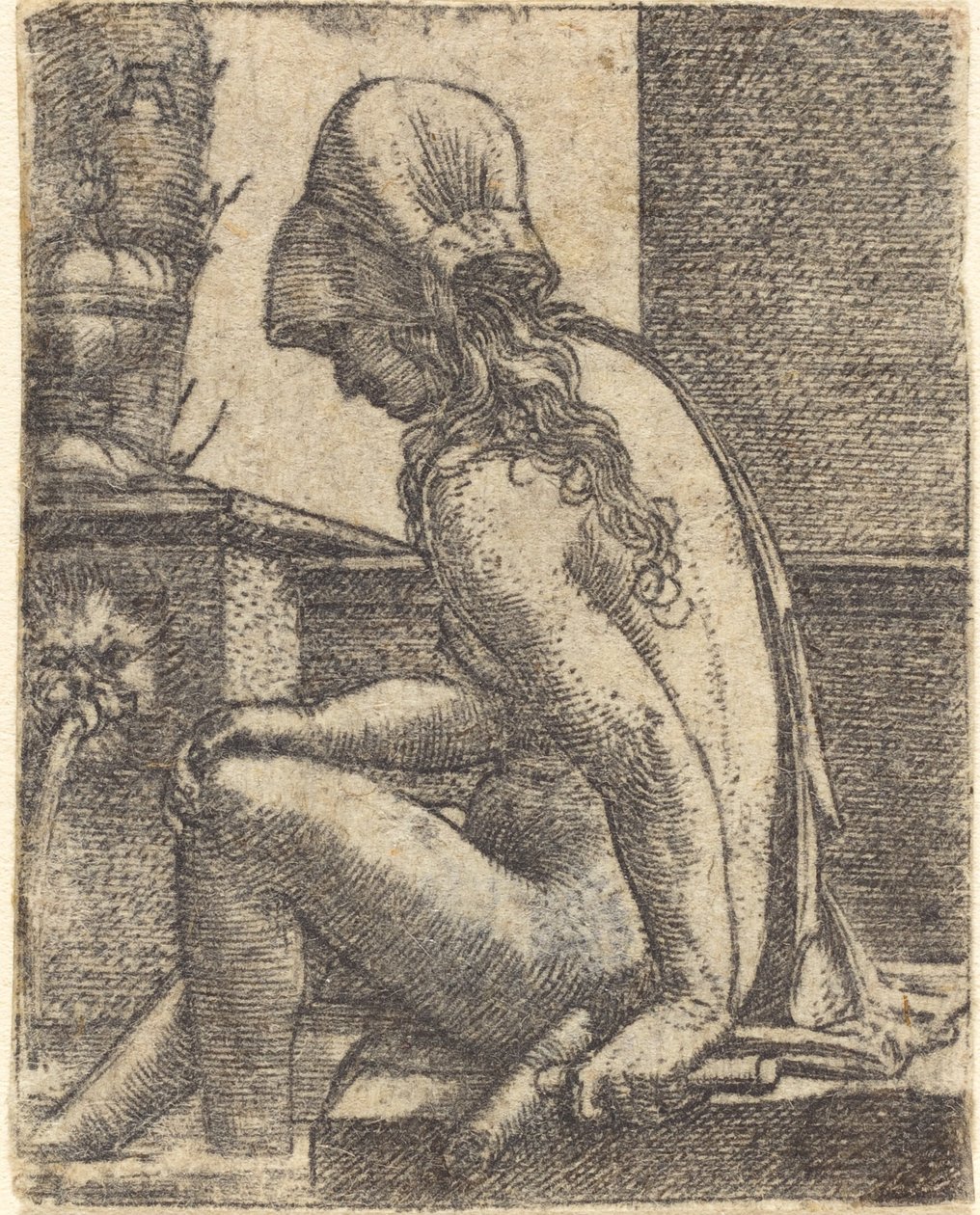 Badende Frau von Albrecht Altdorfer