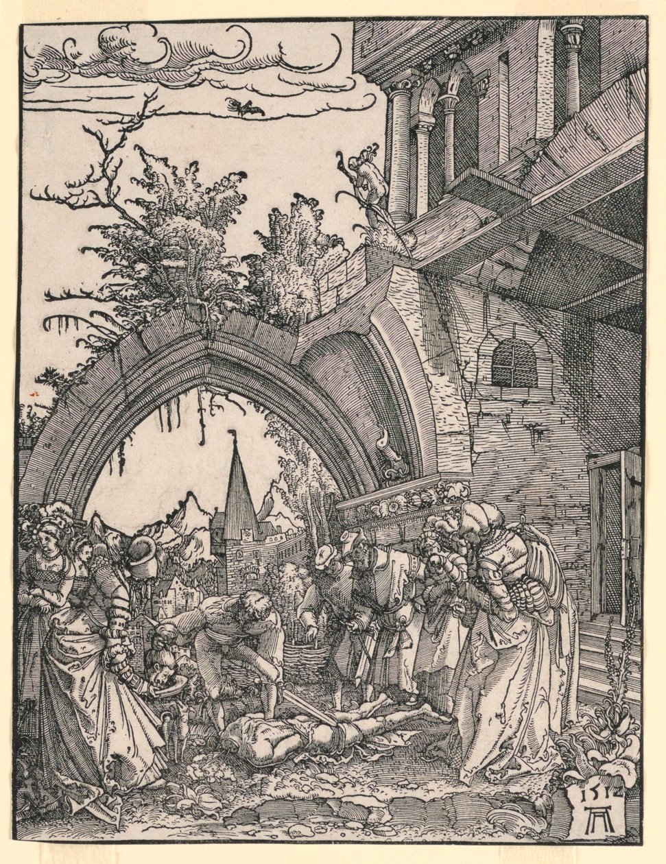 Enthauptung von Johannes dem Täufer von Albrecht Altdorfer