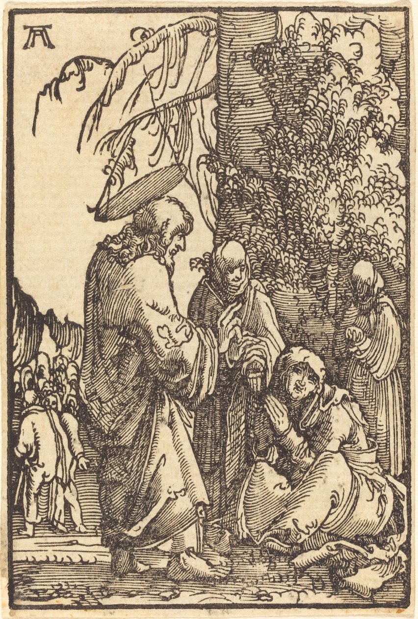 Christus verabschiedet sich von Maria von Albrecht Altdorfer
