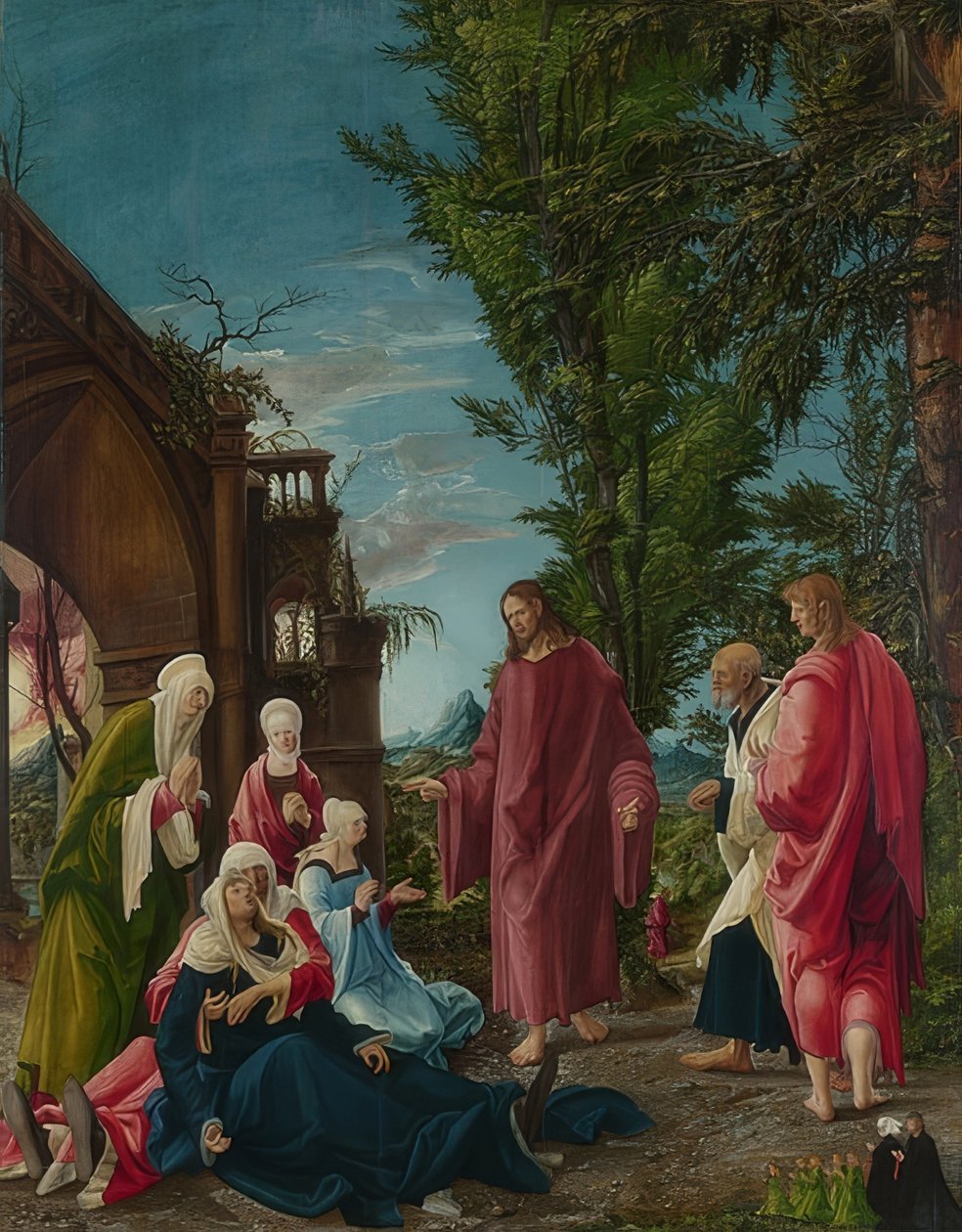 Christi Abschied von Maria von Albrecht Altdorfer