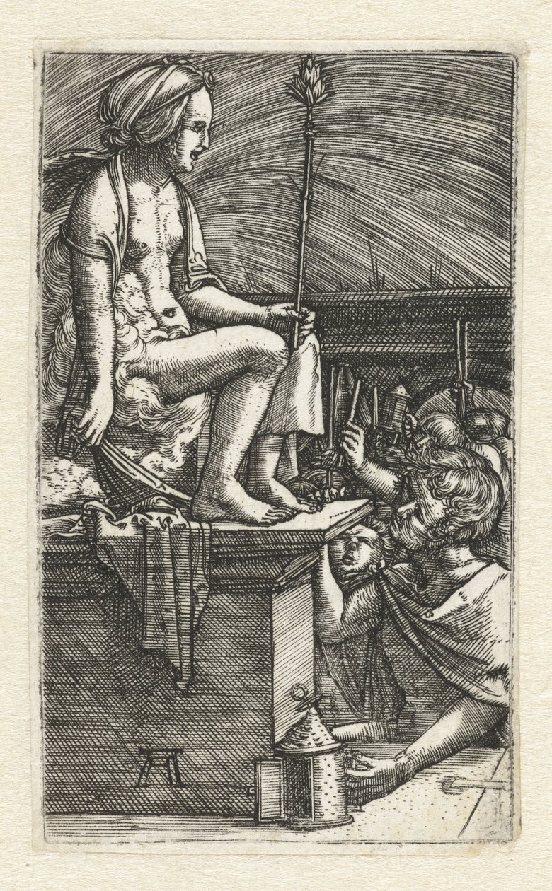 Die Rache des Zauberers Virgilius von Albrecht Altdorfer