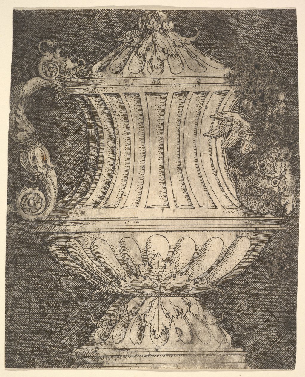 Kanne mit einer Sirene von Albrecht Altdorfer