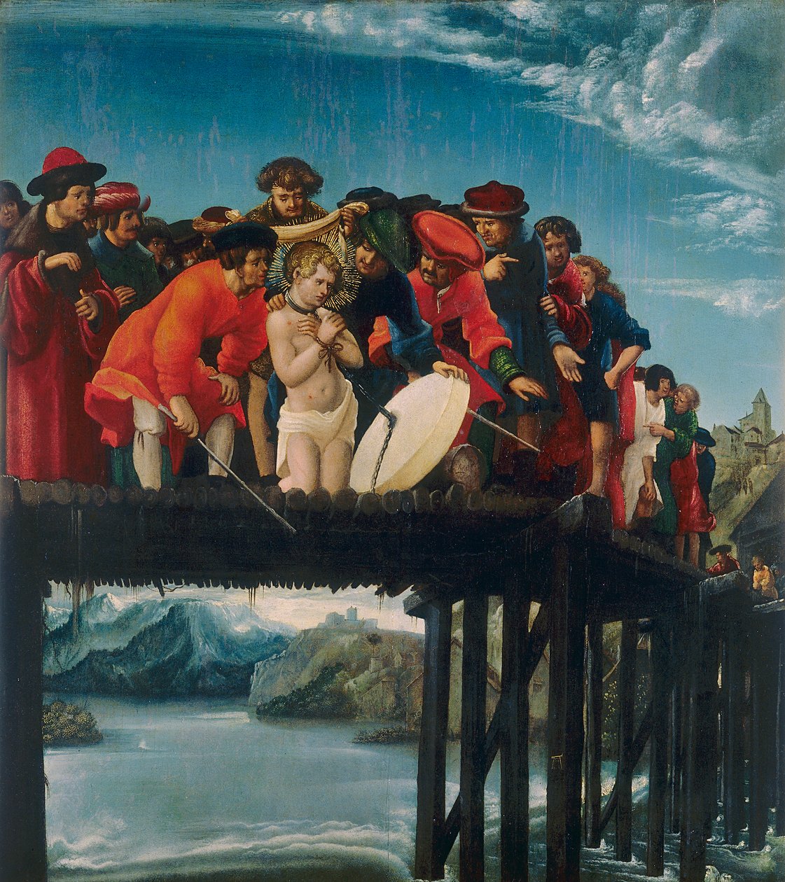 Martyrium des Heiligen Florian von Albrecht Altdorfer