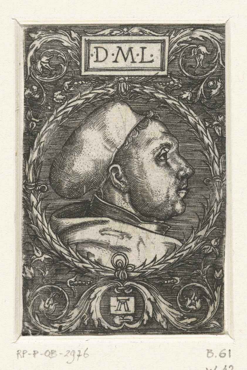 Porträt von Martin Luther von Albrecht Altdorfer