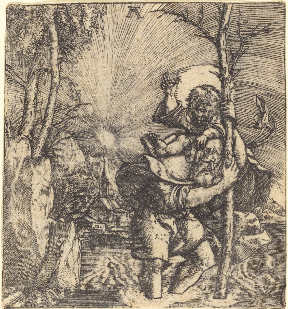 Sankt Christophorus von Albrecht Altdorfer
