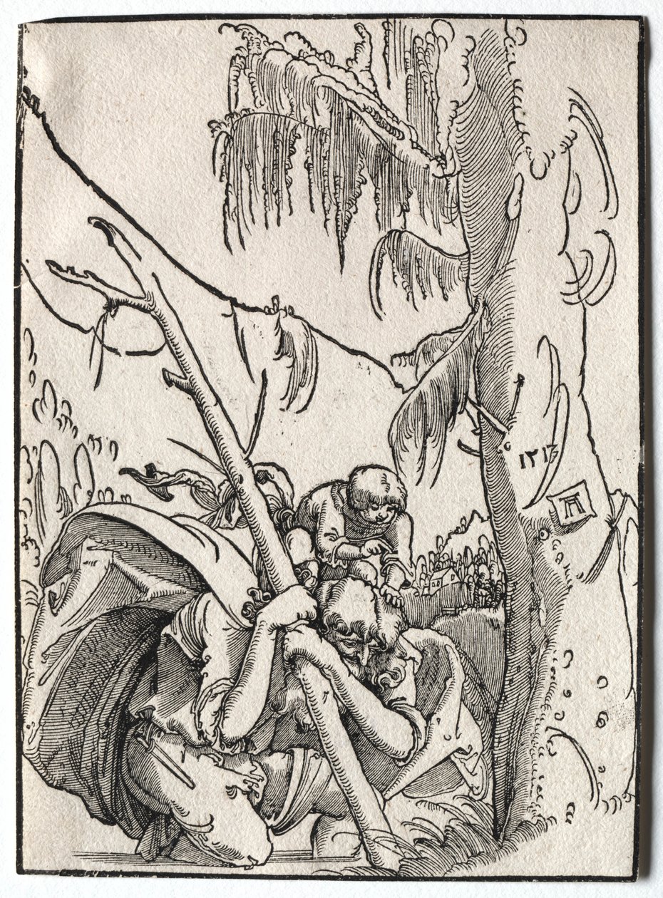 St. Christophorus, 1513 von Albrecht Altdorfer
