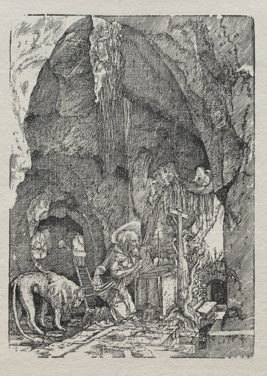 Der heilige Hieronymus in der Höhle von Albrecht Altdorfer