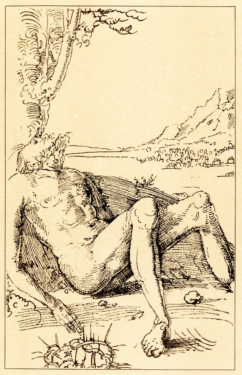 Studie über eine Klage von Albrecht Altdorfer