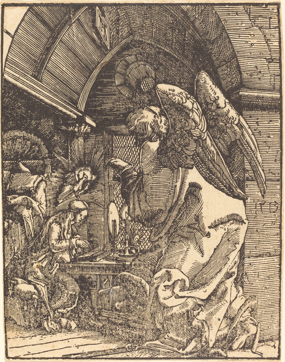 Die Verkündigung von Albrecht Altdorfer