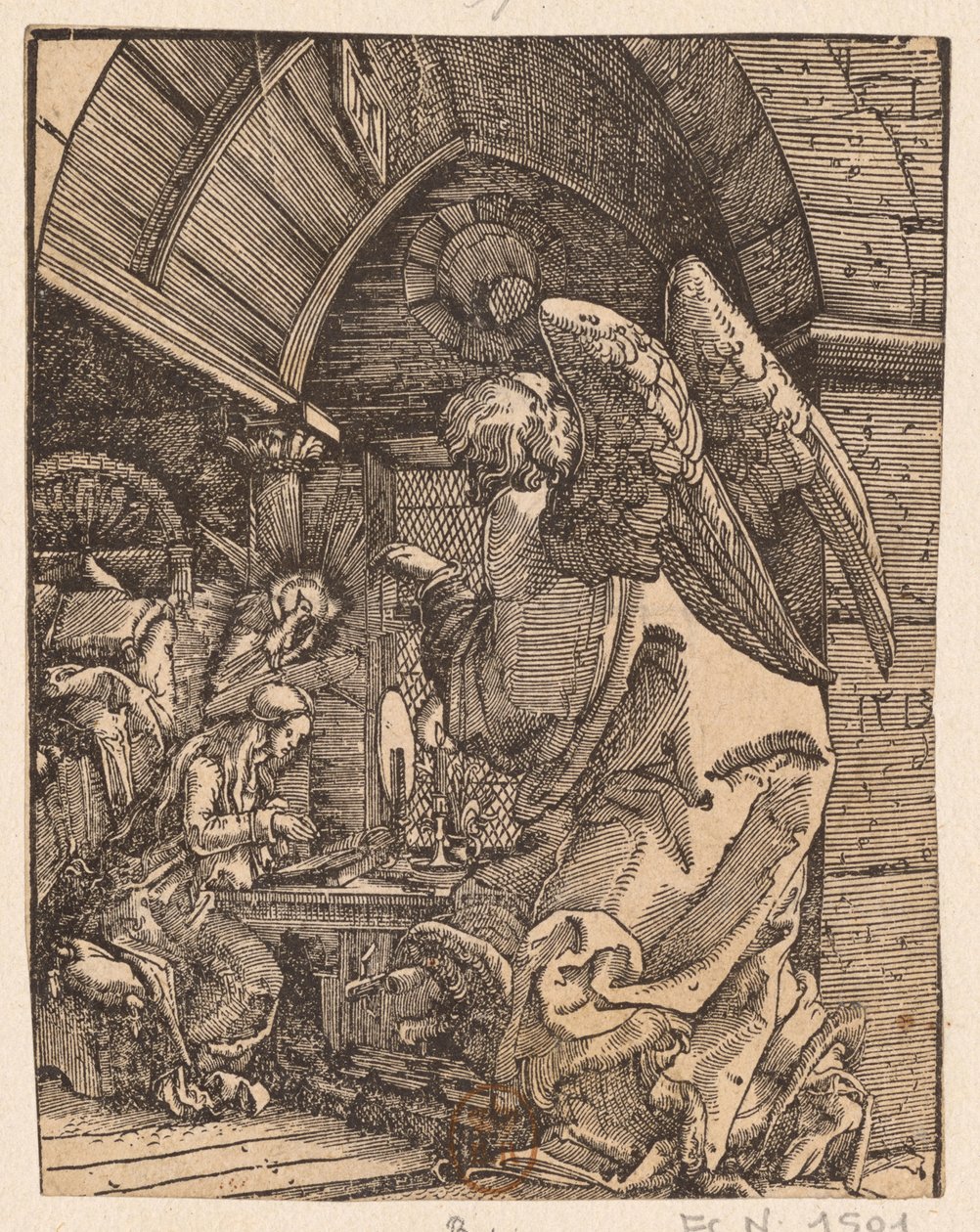 Die Verkündigung von Albrecht Altdorfer