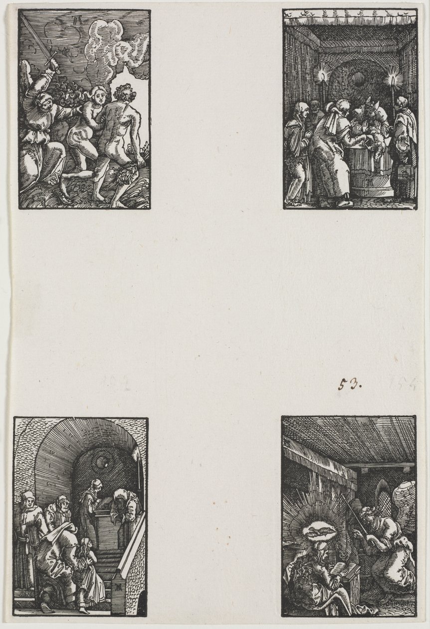 Der Fall und die Erlösung des Menschen von Albrecht Altdorfer