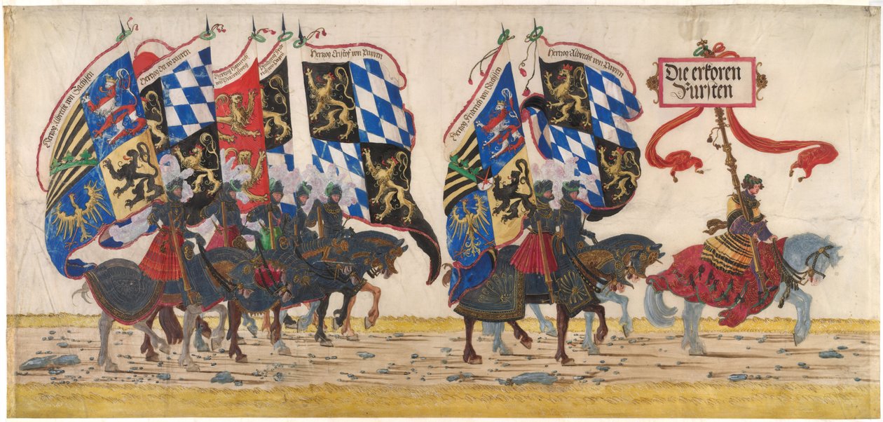 Die deutschen Fürsten von Albrecht Altdorfer