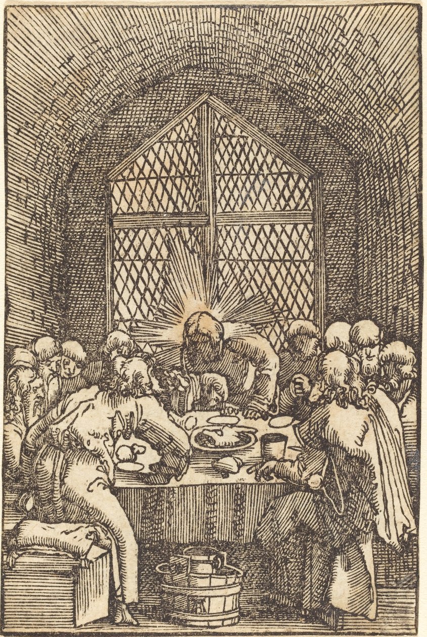 Das letzte Abendmahl von Albrecht Altdorfer