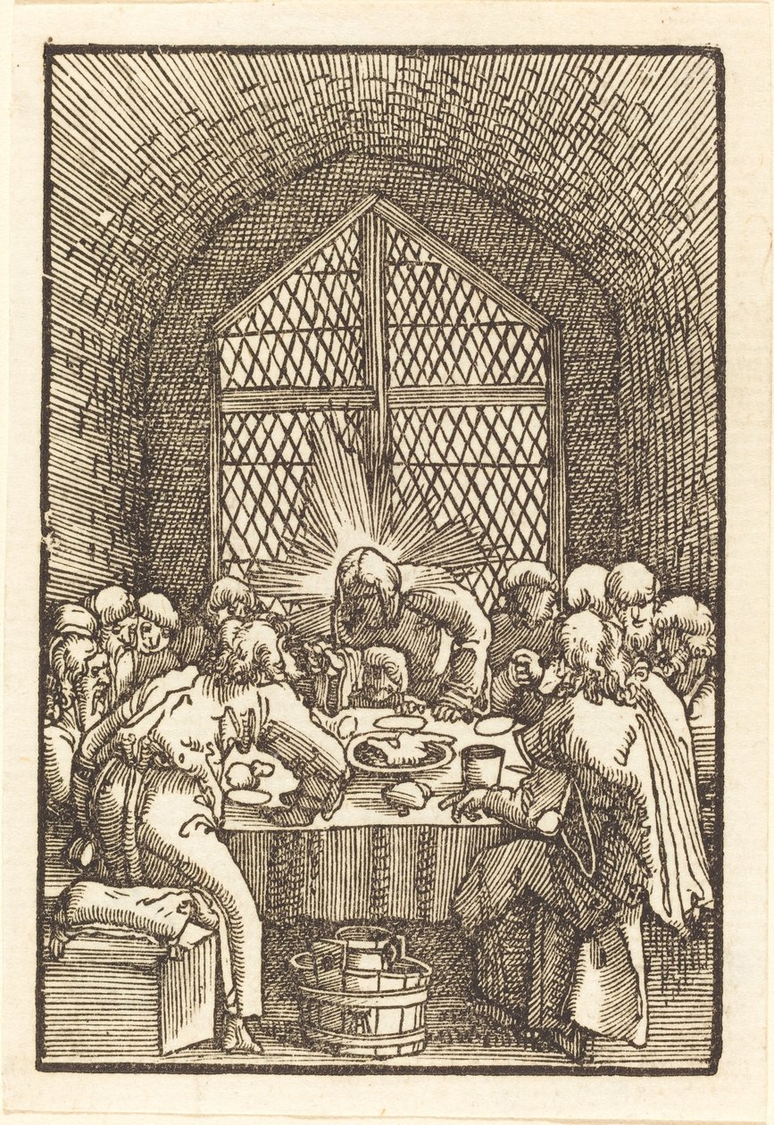 Das letzte Abendmahl von Albrecht Altdorfer