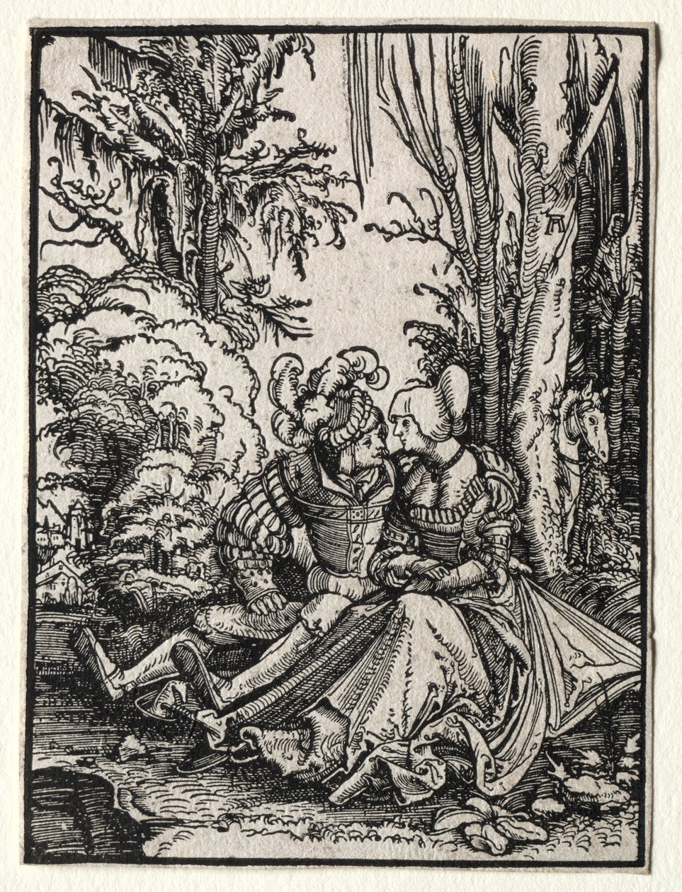 Die Liebenden von Albrecht Altdorfer