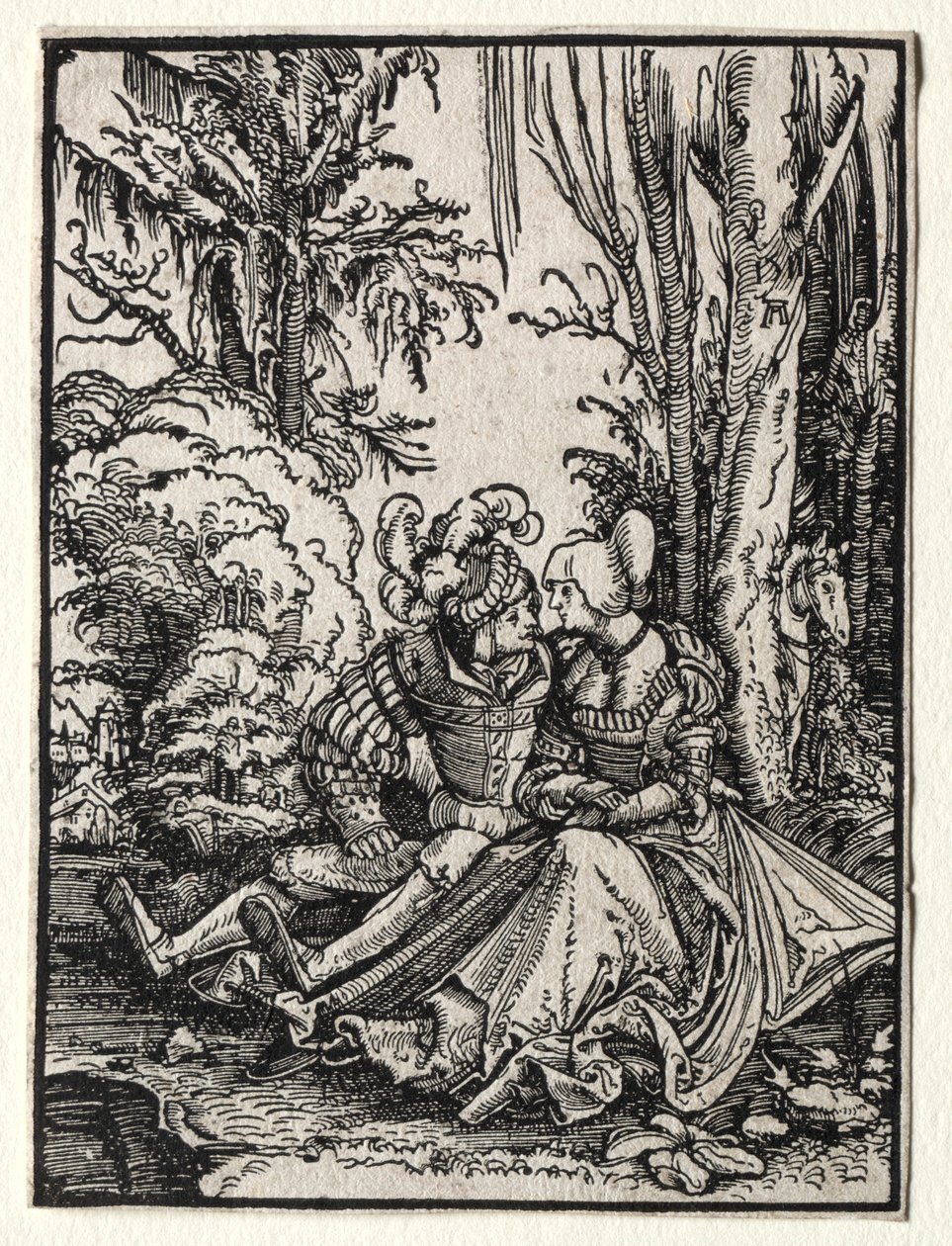 Die Liebenden, 1511 von Albrecht Altdorfer